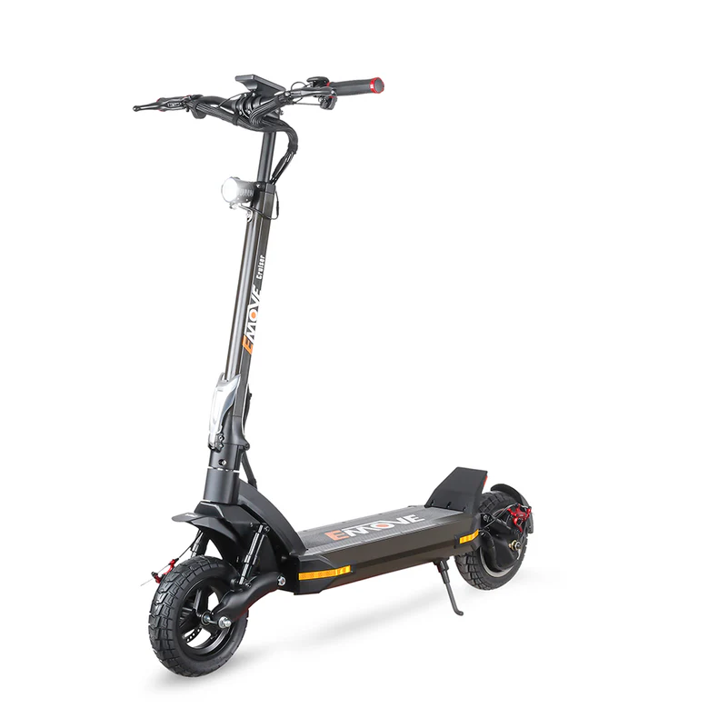 EMOVE Cruiser V2 – 52V and 60V Quad Suspension 62-Mile Long-Range Electric Scooter